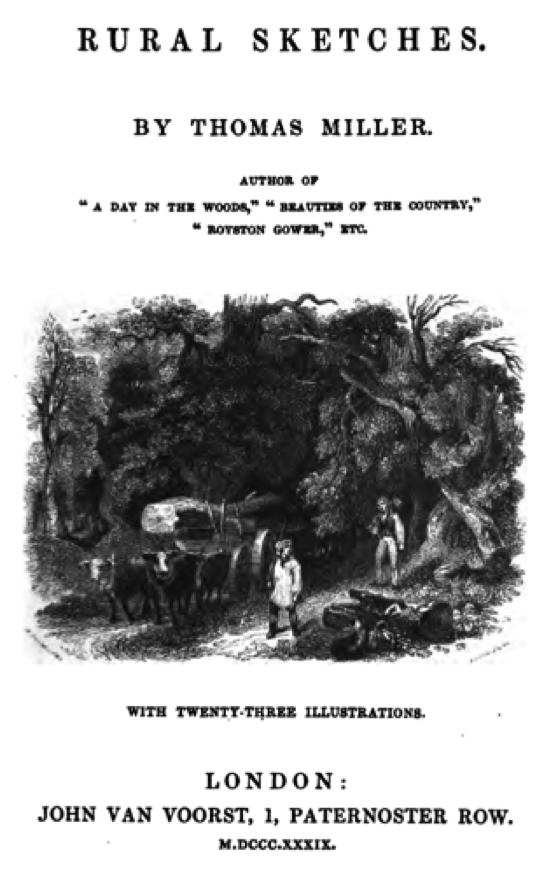 Rural Sketches 
(1839)